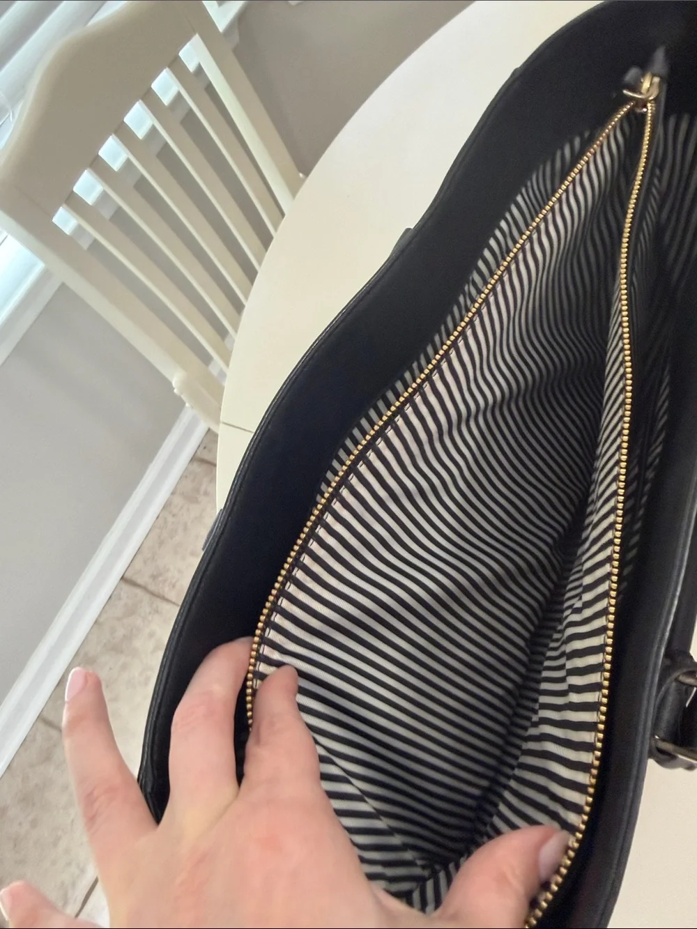 kate spade Black Tote with Tag